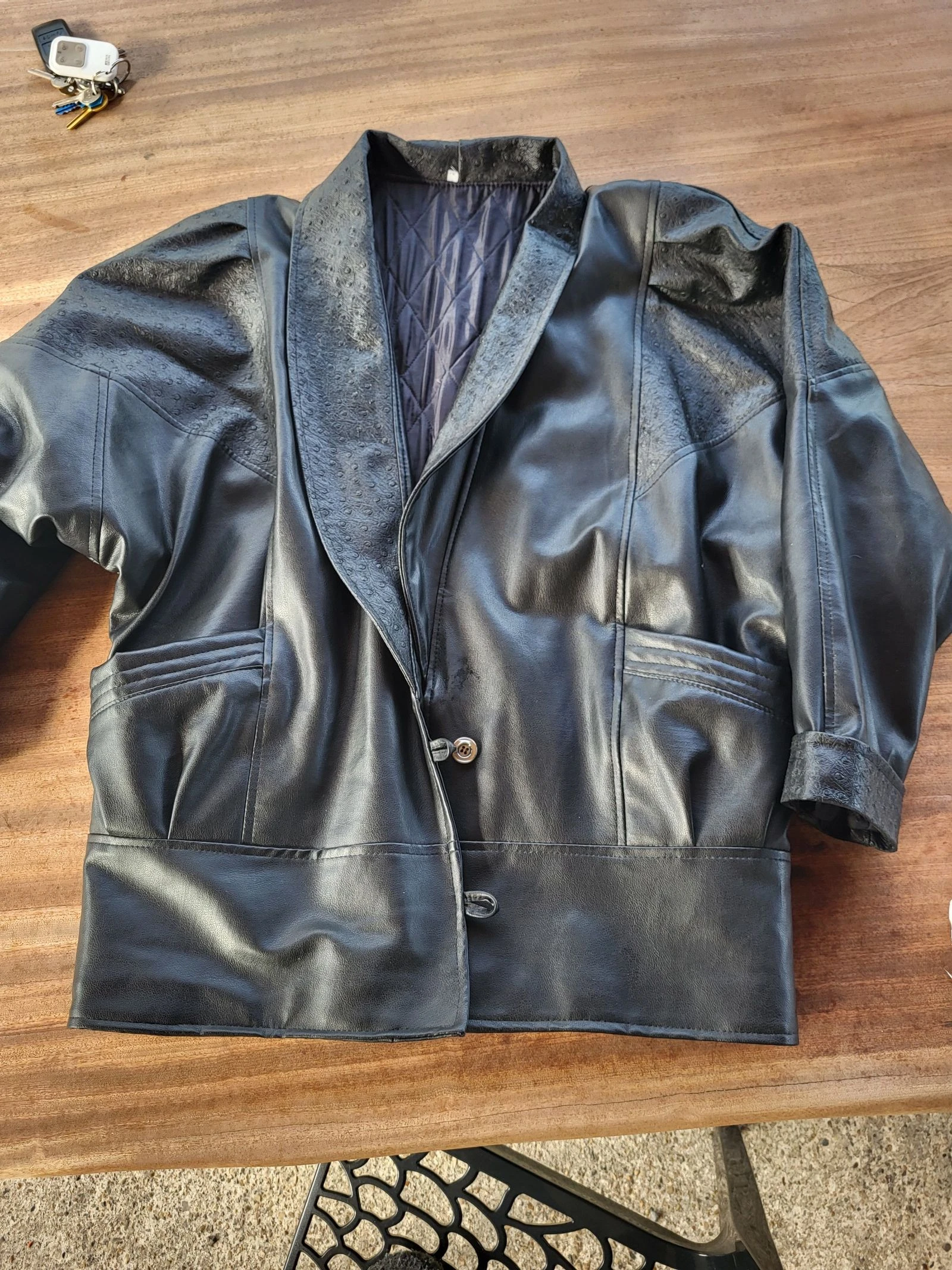 Blouson femme vintage taille 46